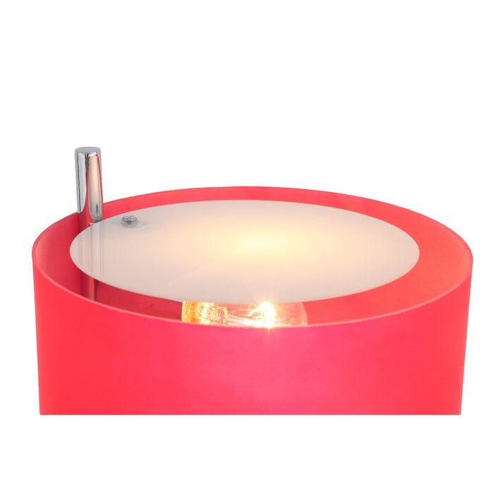 Настольная лампа Foresta с красным плафоном - купить Настольные лампы по цене 3245.0