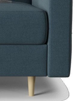 Кресло Godivo Blue темно-синего цвета - лучшие Интерьерные кресла в INMYROOM