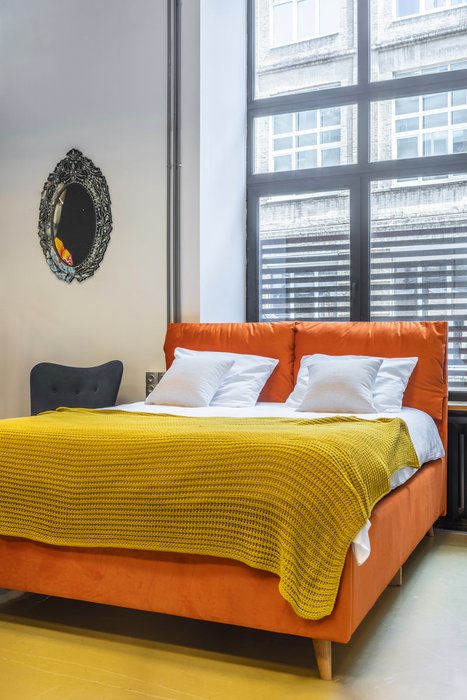 Кровать Trazimeno 160х200 зеленого цвета - лучшие Кровати для спальни в INMYROOM