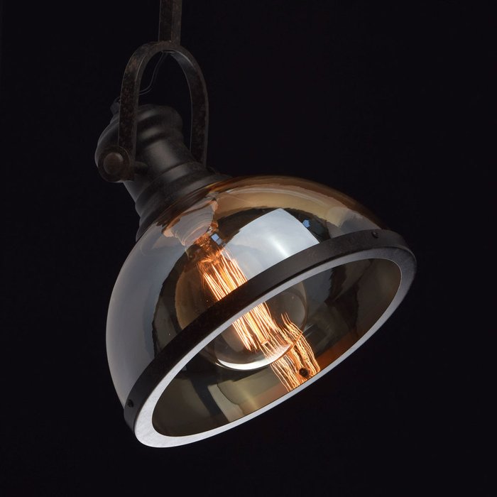 Подвесной светильник Нойвид в стиле индустриальный лофт - лучшие Подвесные светильники в INMYROOM