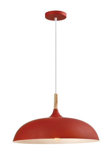 Подвесной светильник Hygo красного цвета - лучшие Подвесные светильники в INMYROOM