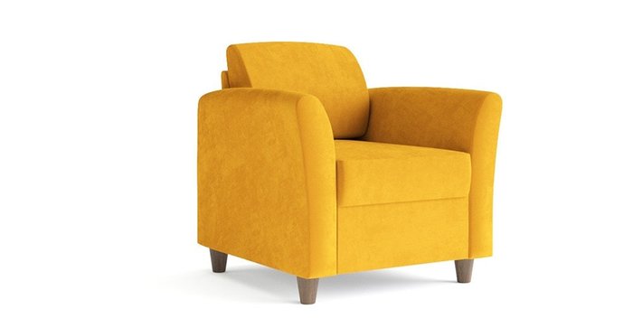 Кресло Катарина желтого цвета
