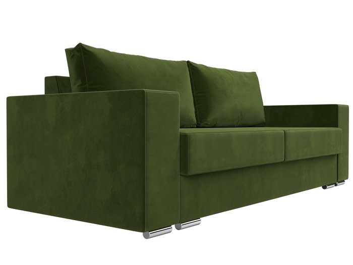 Прямой диван-кровать Исланд зеленого цвета - лучшие Прямые диваны в INMYROOM
