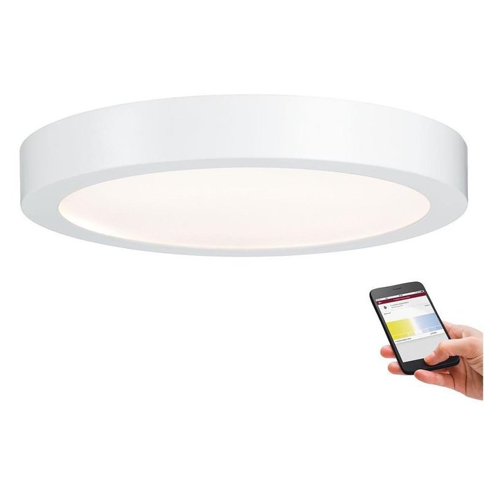 Потолочный светодиодный светильник Nox белого цвета - купить Потолочные светильники по цене 15830.0