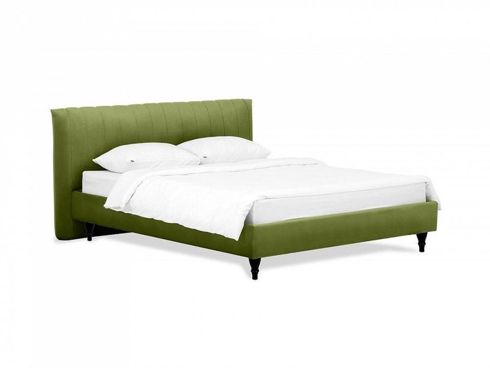 Кровать Queen II Anastasia L 160х200 зеленого цвета