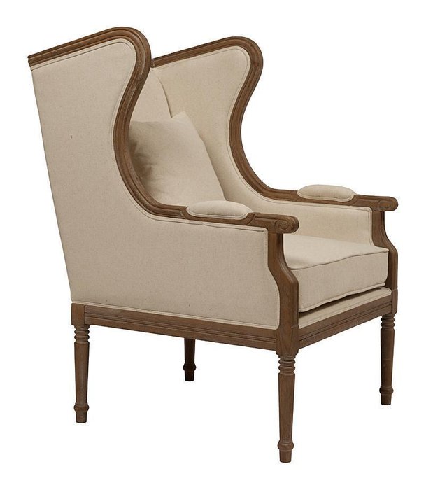 Кресло Cameron Armchair Белый Лен - лучшие Интерьерные кресла в INMYROOM