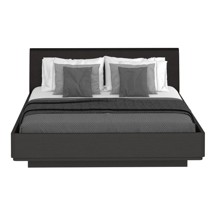 Кровать Элеонора 180х200 черного цвета с подъемным механизмом