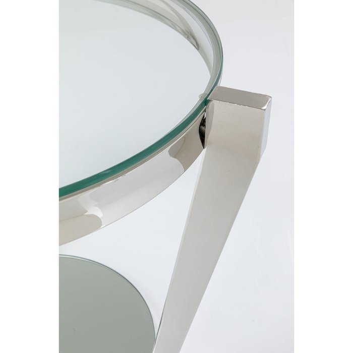 Столик приставной Monocle со стеклянными столешницами - купить Кофейные столики по цене 24570.0