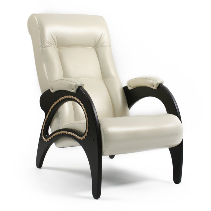 Кресло для отдыха Модель 41 светло- бежевого цвета