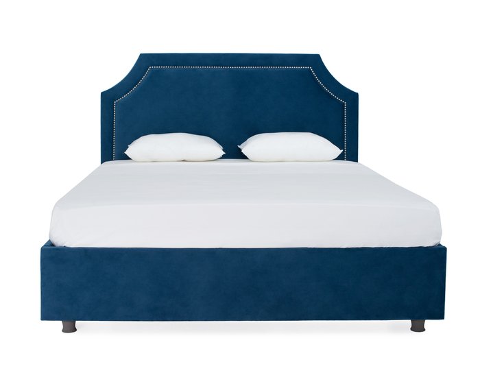 КРОВАТЬ с мягким изголовьем декорированным гвоздями 120х200 - лучшие Кровати для спальни в INMYROOM