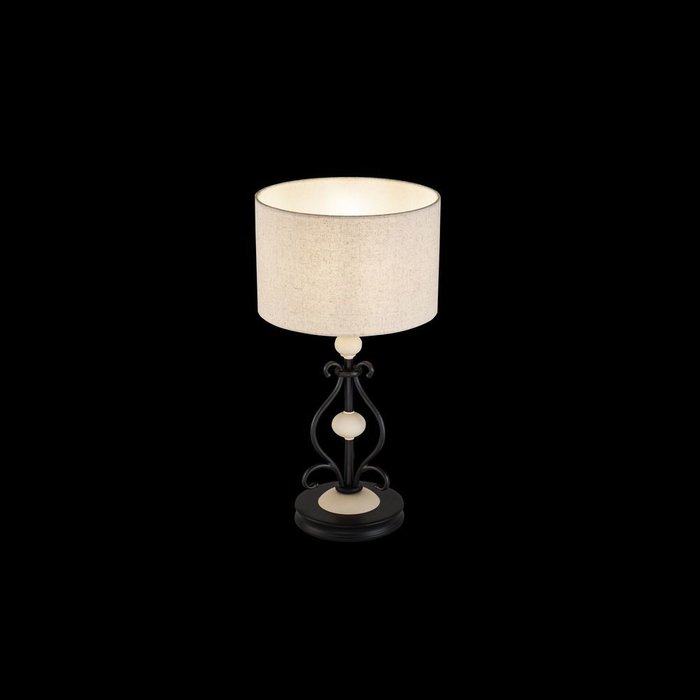 Настольная лампа Karina с кремовым абажуром - купить Настольные лампы по цене 5814.0