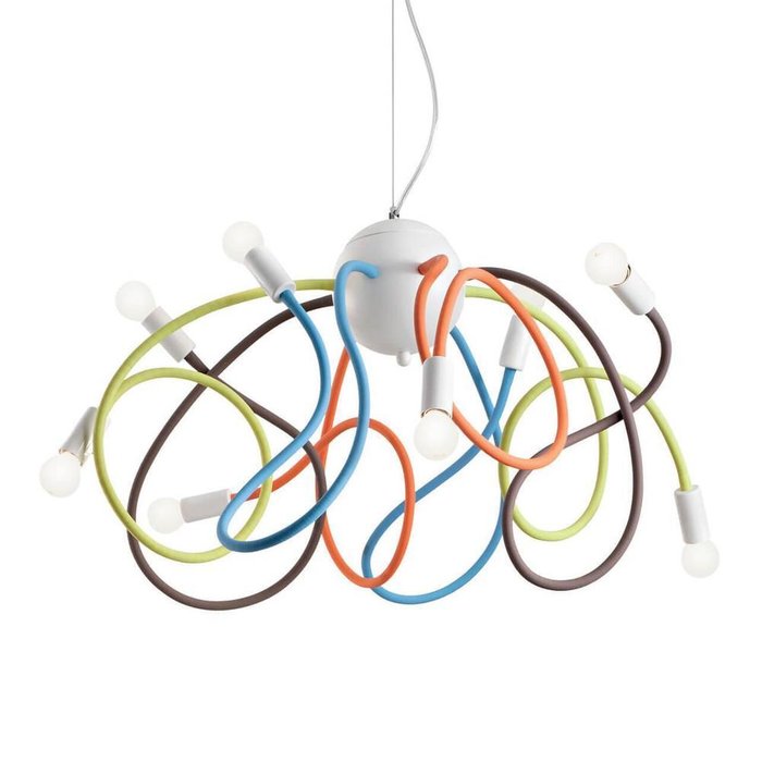 Подвесная люстра Ideal Lux Multiflex Color Подвесная люстра Ideal Lux Multiflex Color