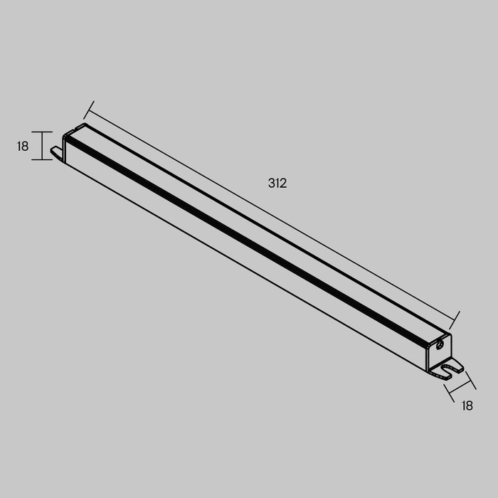 Источник напряжения Led Strip 811018 Блоки питания 12В Блоки питания - лучшие Блоки питания треки в INMYROOM