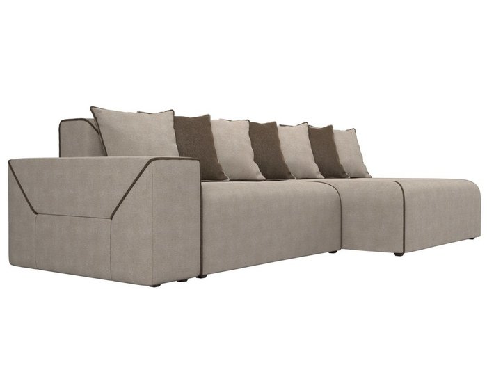 Угловой диван-кровать Кёльн бежевого цвета правый угол - лучшие Угловые диваны в INMYROOM