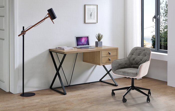 Кресло Julietta серого цвета - купить Офисные кресла по цене 13923.0