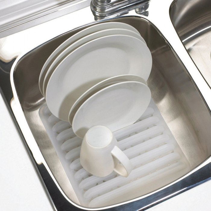 Сушилка для посуды Sink rack белая