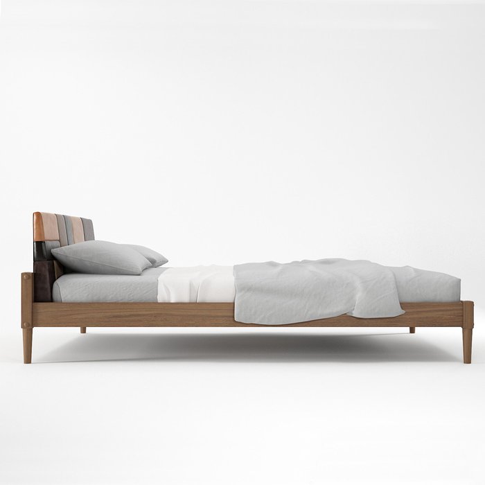 Кровать Karpenter "Katchwork Queen" с каркасом из массива тика 160x200  - лучшие Кровати для спальни в INMYROOM