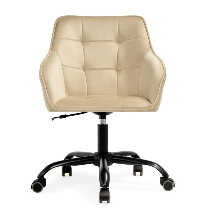 Офисное кресло Оиши бежевого цвета - купить Офисные кресла по цене 10190.0