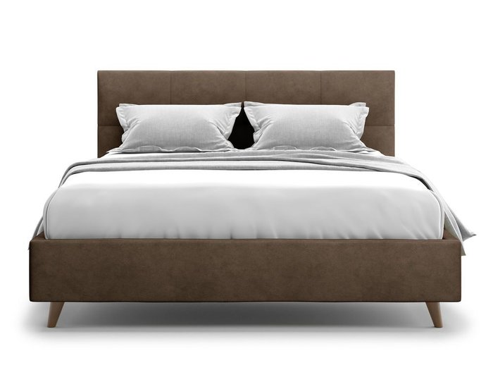 Кровать Garda 140х200 коричневого цвета