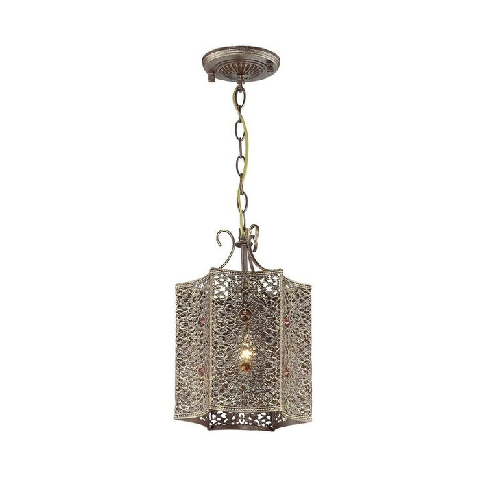 подвес Bazar янтарный металл, хрусталь 1*E27*60W, excluded - купить Подвесные светильники по цене 13900 подвес Bazar янтарный металл, хрусталь 1*E27*60W, excluded - купить Подвесные светильники по цене 13900
