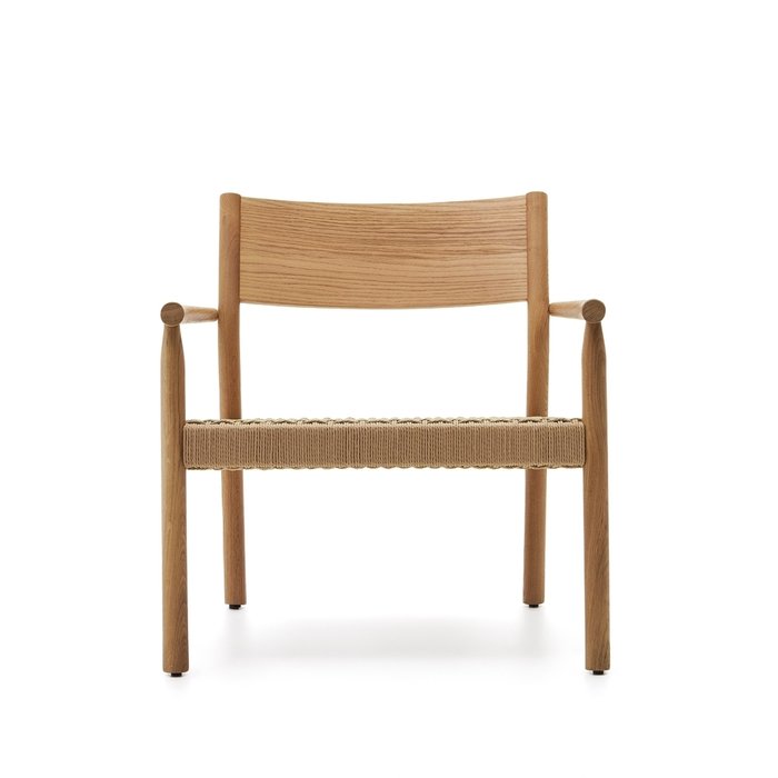 Кресло Yalia бежевого цвета - купить Интерьерные кресла по цене 81990.0