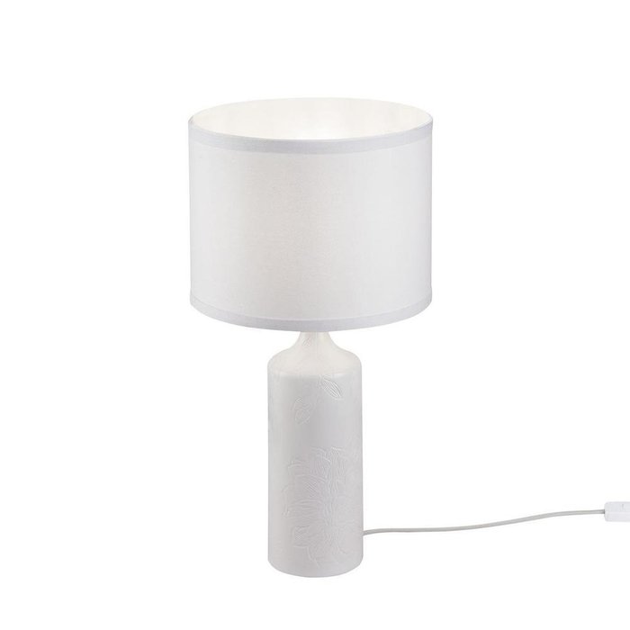 Настольная лампа Parfenon белого цвета