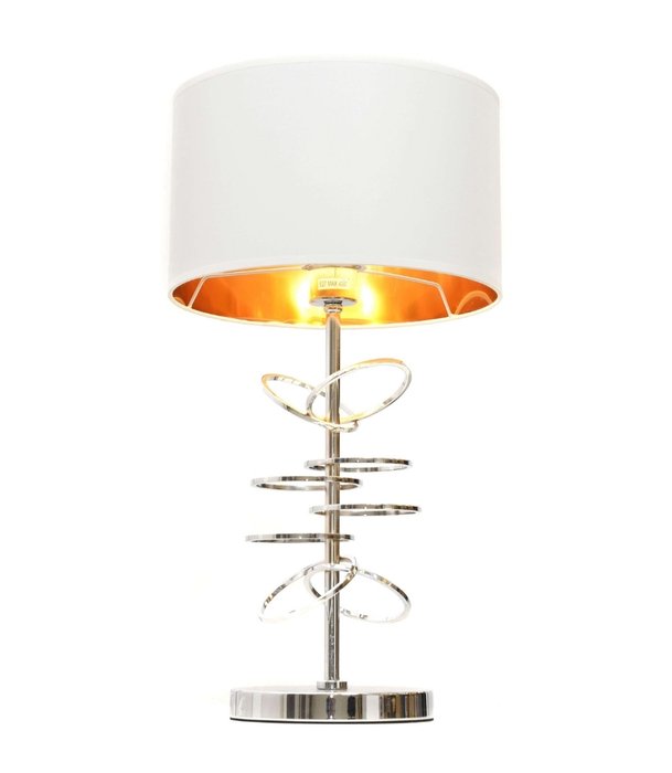Настольная лампа Milari с белым абажуром - купить Настольные лампы по цене 13900.0
