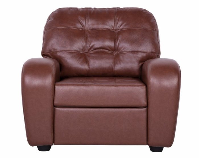 Кресло Сидней Madras bicolor Eichel коричневого цвета - купить Интерьерные кресла по цене 21648.0