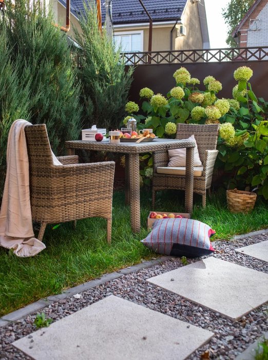 Стол садовый Panama коричневого цвета - лучшие Садовые столы в INMYROOM