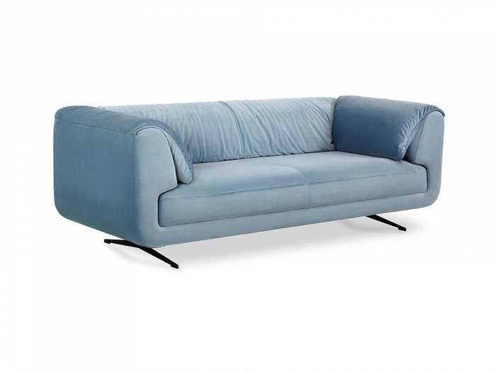 Диван Marsala серо-голубого цвета - купить Прямые диваны по цене 129510.0