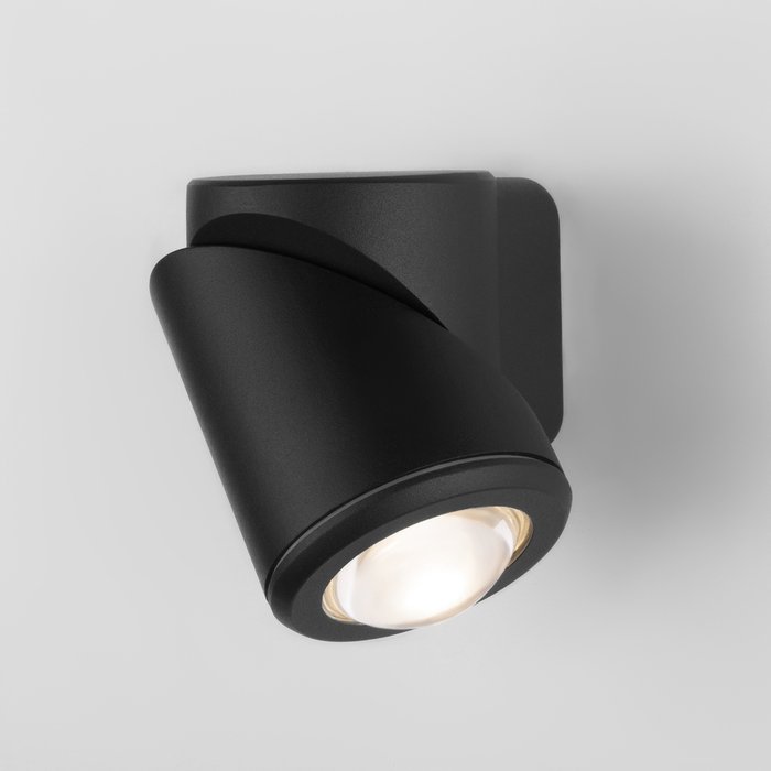 Уличный настенный светодиодный светильник Gira черного цвета - купить Настенные уличные светильники по цене 3830.0