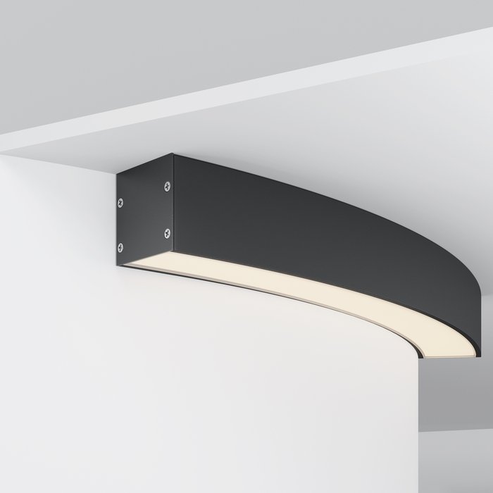 Комплектующие к светодиодной ленте Led Strip ALM-3535R-B-D-45°-0.8M Радиусный профиль Led strip - купить Профили для светодиодных лент по цене 2590.0 Комплектующие к светодиодной ленте Led Strip ALM-3535R-B-D-45°-0.8M Радиусный профиль Led strip - купить Профили для светодиодных лент по цене 2590.0