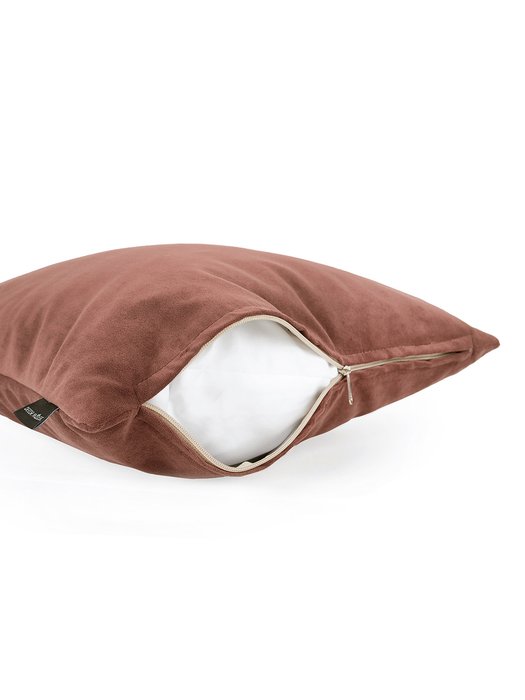 Декоративная подушка Ultra terra терракотового цвета - купить Декоративные подушки по цене 1194.0