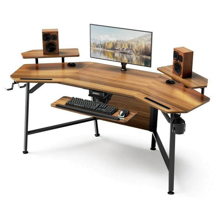 Стол для компьютера Gaming с подставкой под клавиатуру