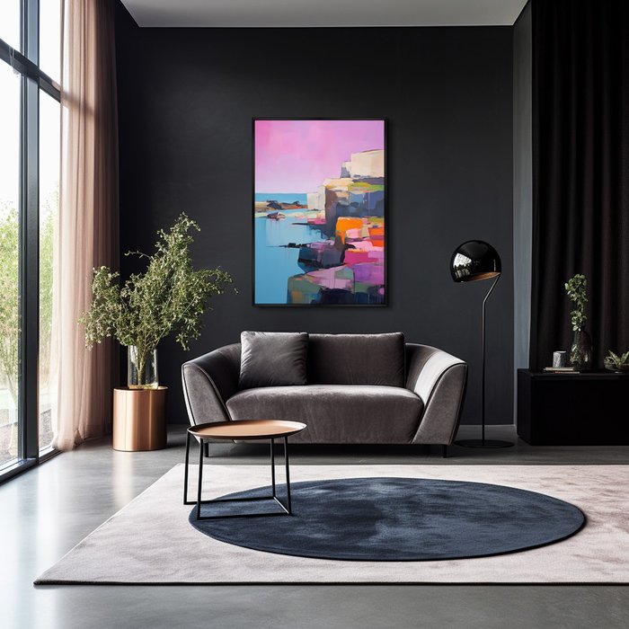 Репродукция картины Landscape collection, To the sea, No 2, 2024г. - лучшие Картины в INMYROOM