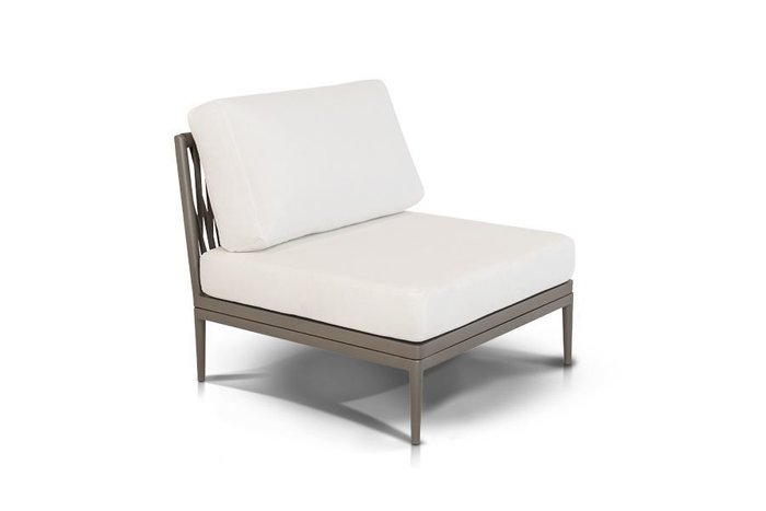 Модульный диван Касабланка серого цвета - купить Садовые диваны по цене 164234.0
