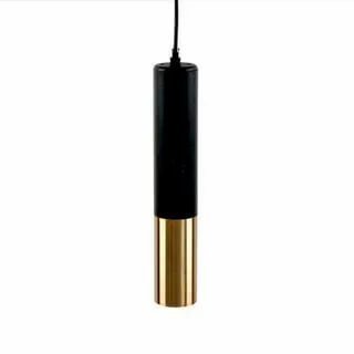 Дизайнерский подвесной светильник Ike черно-золотого цвета - купить Подвесные светильники по цене 13050.0