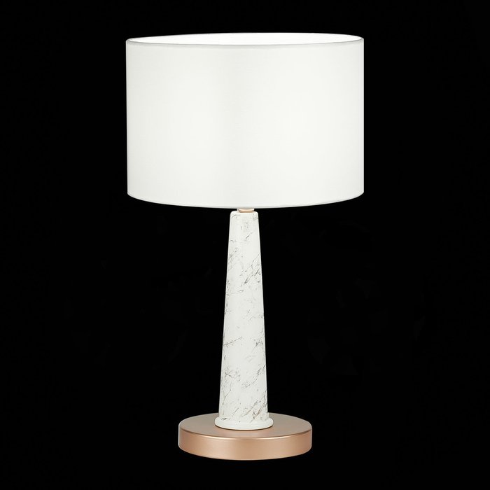  Настольная лампа Vellino белого цвета - лучшие Настольные лампы в INMYROOM