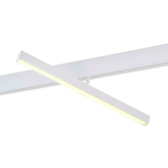 Магнитный трековый светильник Lm 850 белого цвета  - лучшие Трековые светильники в INMYROOM