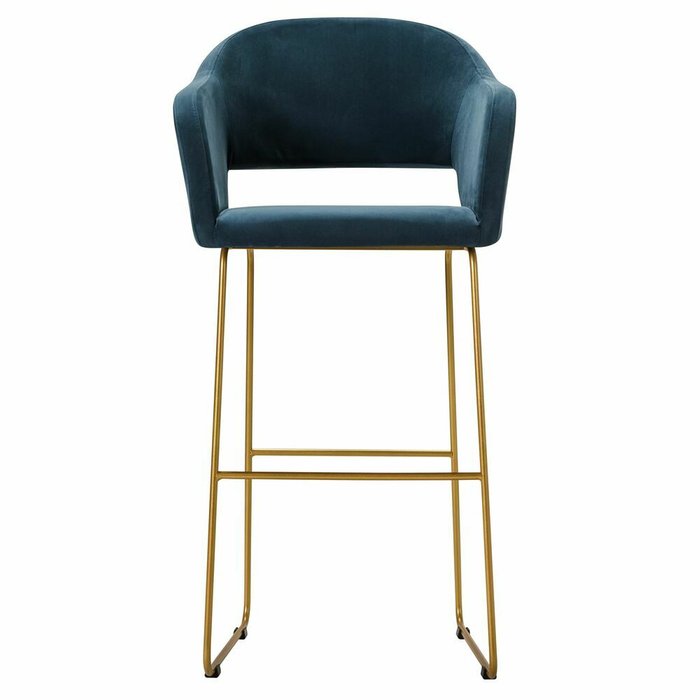 Барный стул Oscar тёмно-синего цвета - купить Барные стулья по цене 14190.0