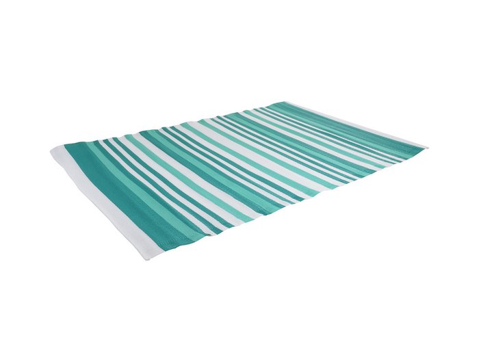 Коврик Stripes зелено-голубого цвета 120х180
