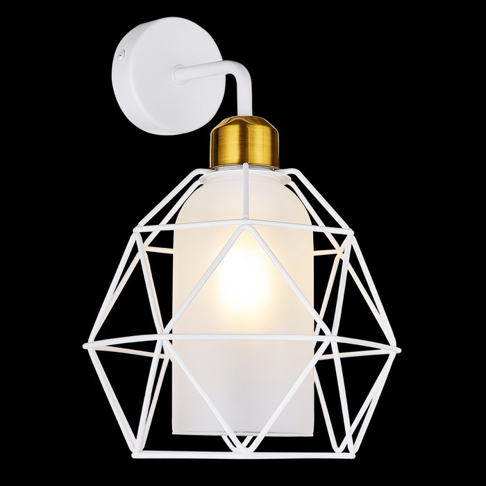 Настенный светильник Stratagema белого цвета - лучшие Бра и настенные светильники в INMYROOM