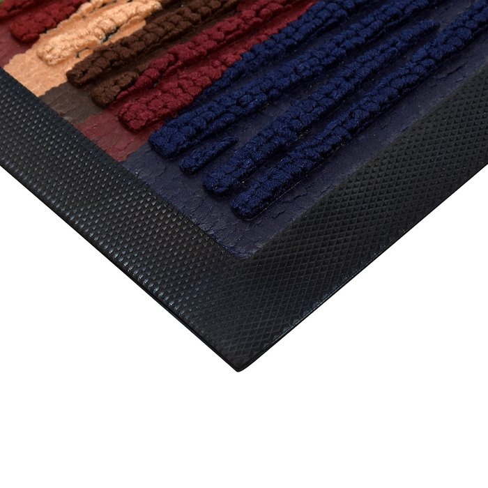 Коврик придверный Comfort 40х60 синего цвета - лучшие Придверные коврики в INMYROOM