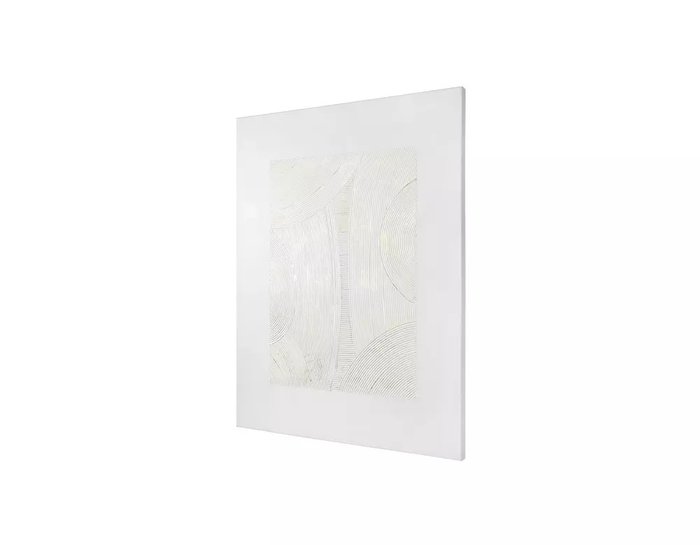 Фактурное панно Textured White 75х100 белого цвета Фактурное панно Textured White 75х100 белого цвета