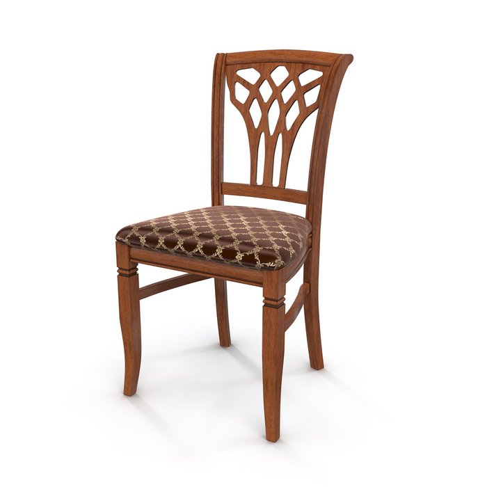 Стул Бруно коричневого цвета - лучшие Обеденные стулья в INMYROOM
