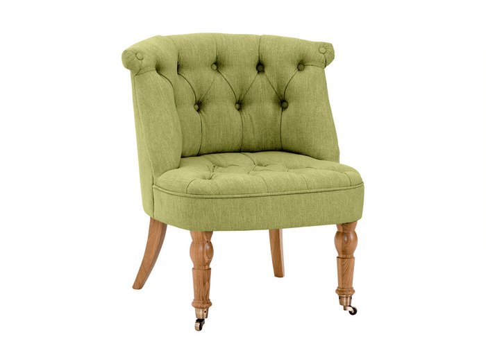 Кресло Visconte зеленого цвета - купить Интерьерные кресла по цене 20490.0