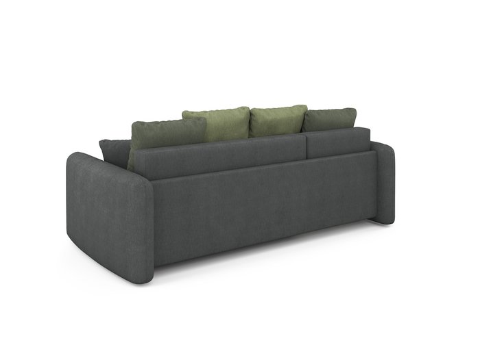 Угловой раскладной диван Arti левый темно-серого цвета - лучшие Угловые диваны в INMYROOM