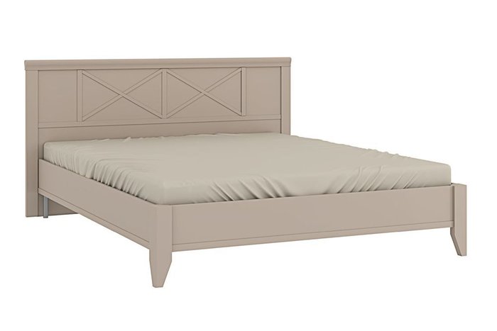 Кровать Кантри бежевого цвета 160х200 - купить Кровати для спальни по цене 24812.0
