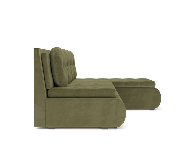 Угловой диван-кровать Кормак зеленого цвета - лучшие Угловые диваны в INMYROOM
