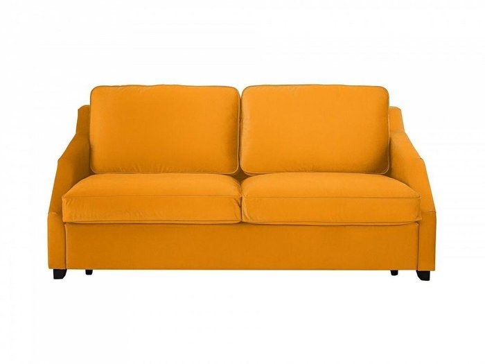 Диван-кровать трёхместный Windsor горчичного цвета
